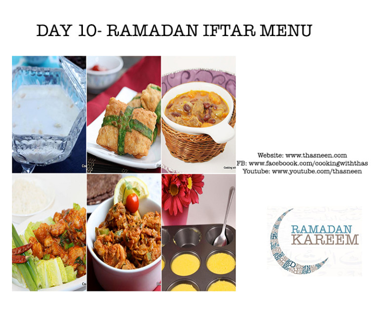 Day 10 Ramadan Iftar Recipes Iftar Menu Cooking with Thas Healthy