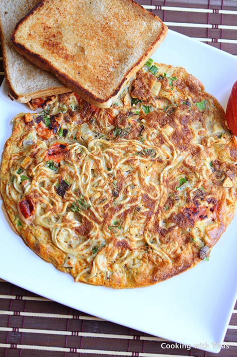 Noodles Omelette Cooking With Thas Healthy Recipes Instant Pot 