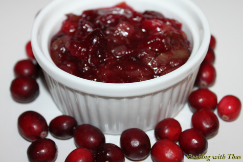 cranberry sauce