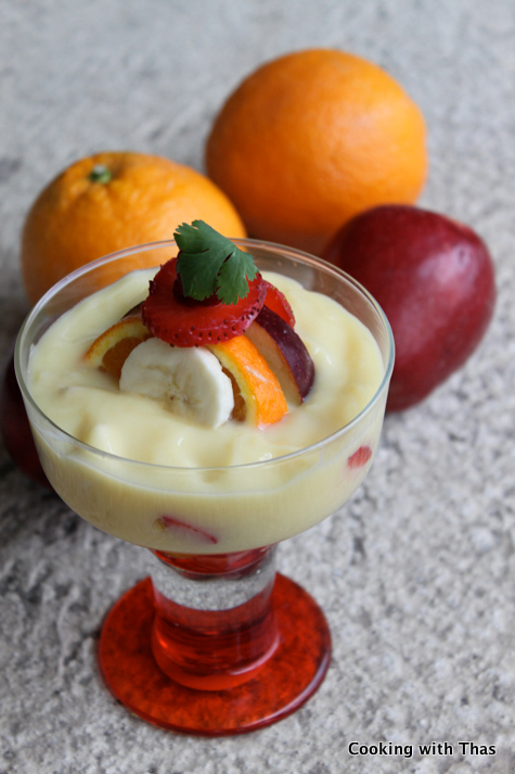 vanillapudding_fruit salad