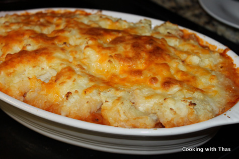 Chicken and Mashed Potato Casserole – Cooking with Thas – Healthy ...