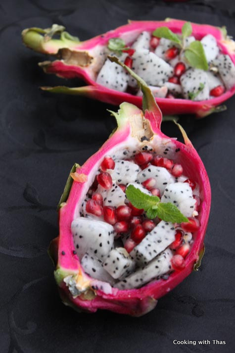 dragon fruit salad