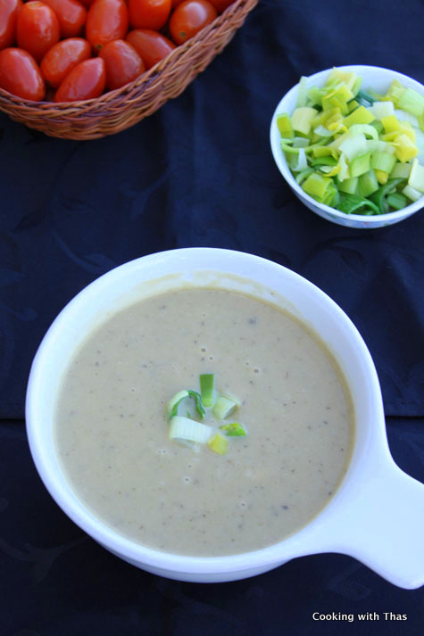 leek potato soup