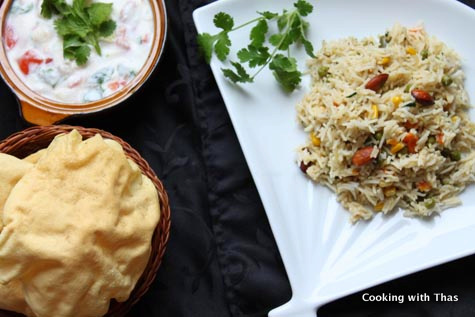 vegetable biryani