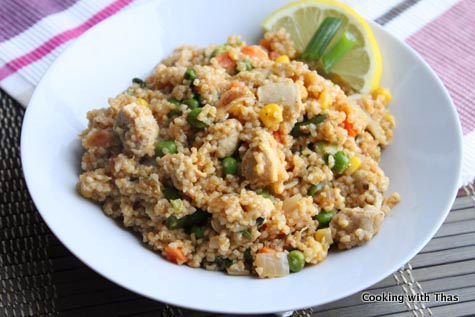 cracked wheat pilaf