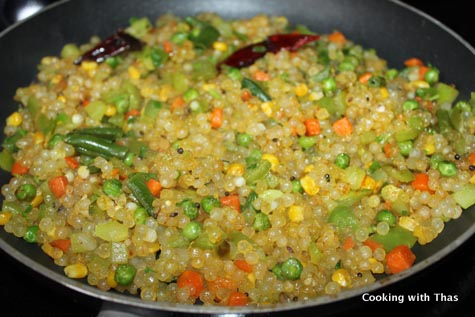 making sago kichadi