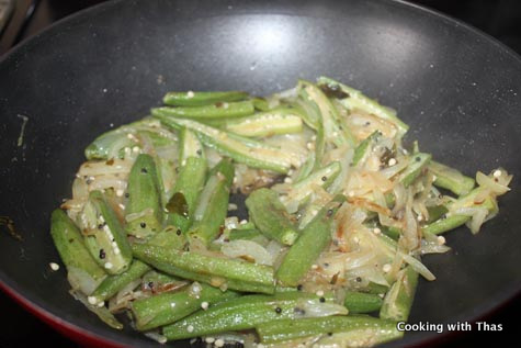 cooking okra