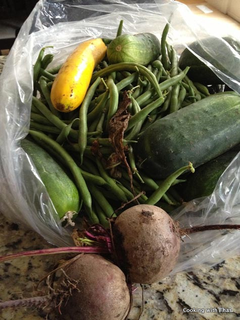 veggie picking