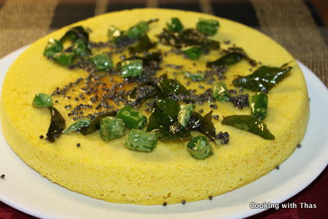 dhokla cake