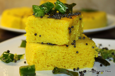 dhokla-steam cooked cake