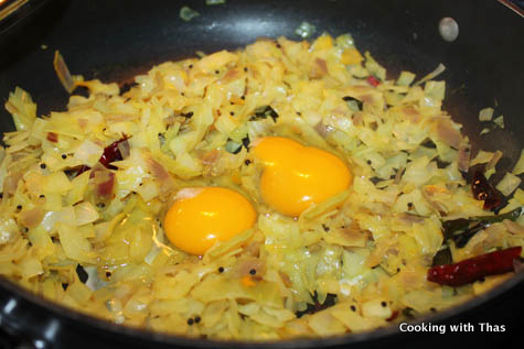 making egg_cabbage