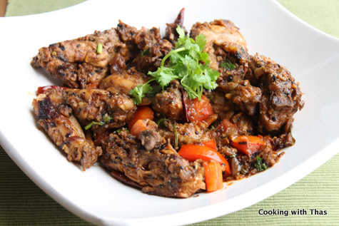 Chicken in tamarind sauce