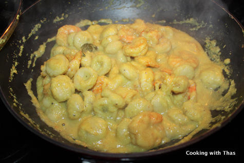 making shrimp chakkoli