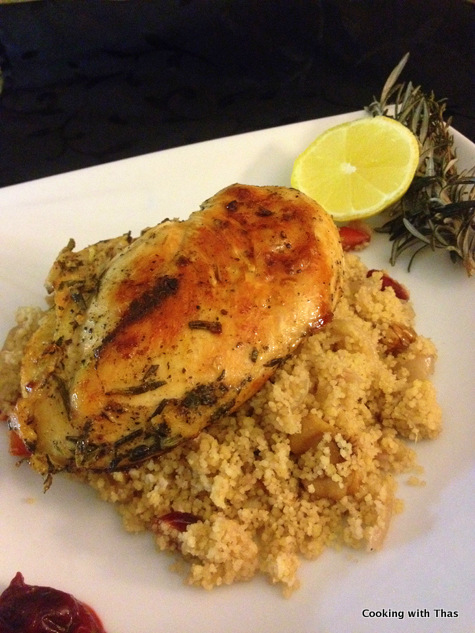 herb chicken-couscous