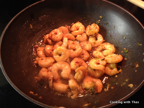 making-honey shrimp