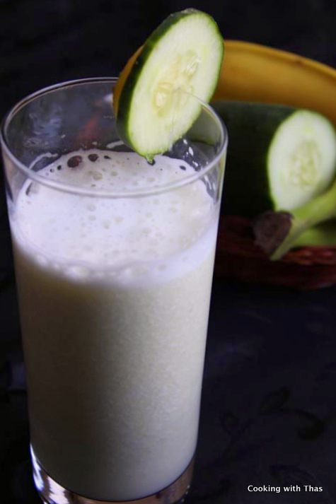 cucumber milkshake