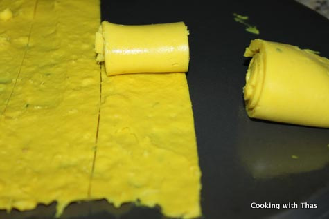 making khandvi