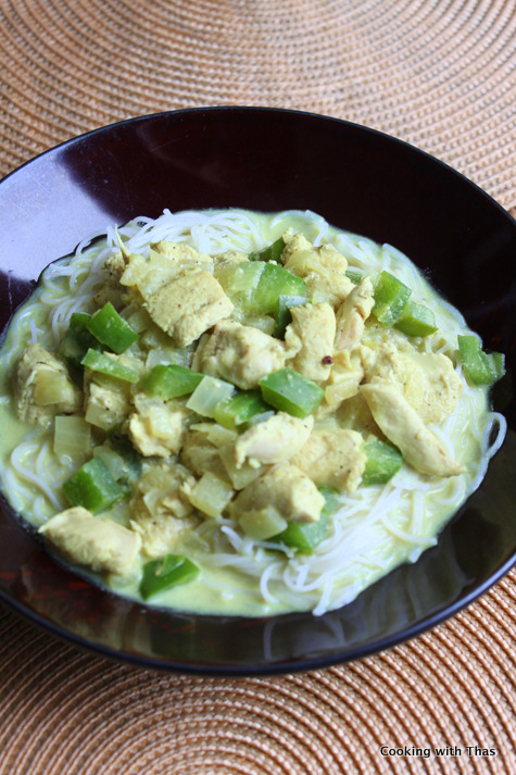 Chicken laksa