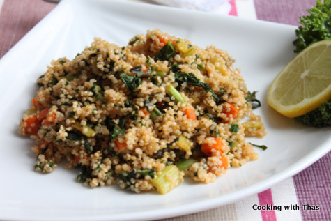 kale quinoa