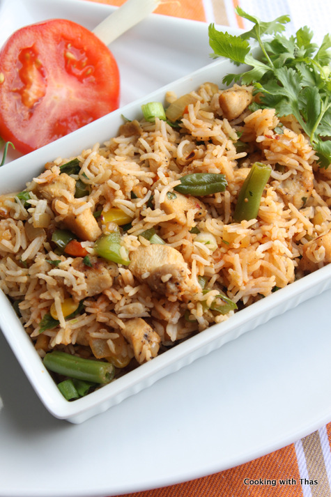 chicken-fried rice