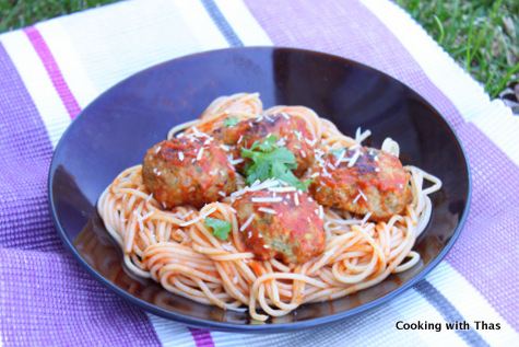 spaghetti and meat balls