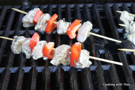 souvlaki grilling