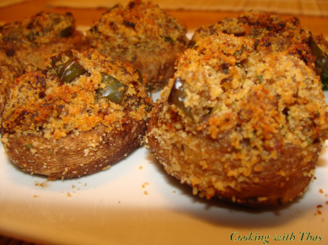 stuffed mushrooms