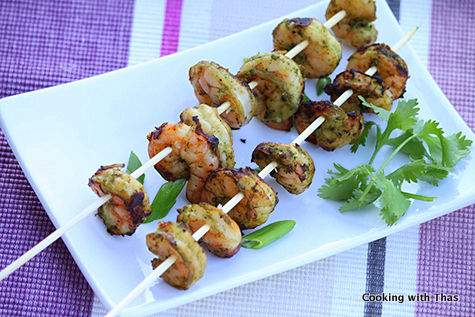 grilled shrimp