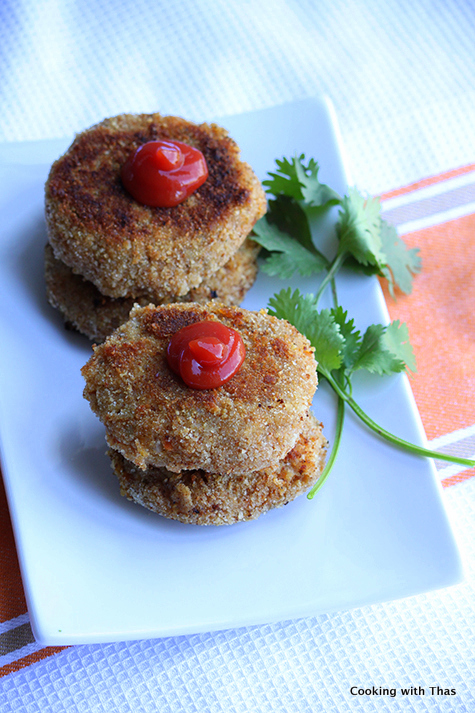 Asian-style chicken cutlet