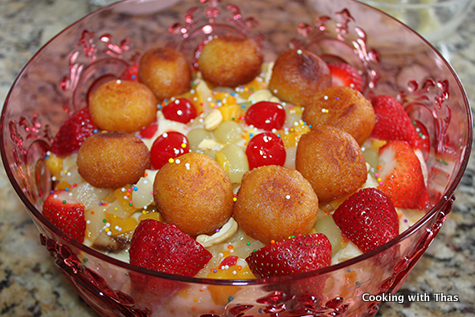 cake and pudding-trifle