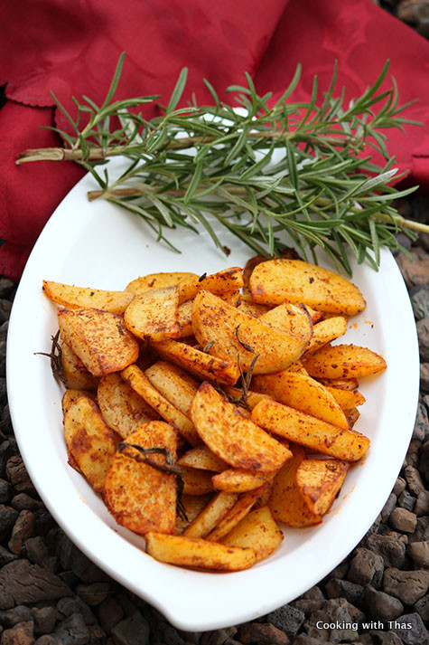 roasted rosemary potatoes