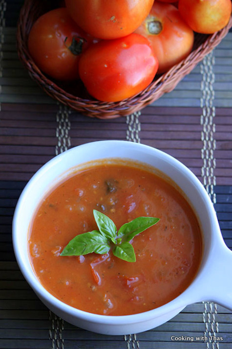 roasted tomato soup