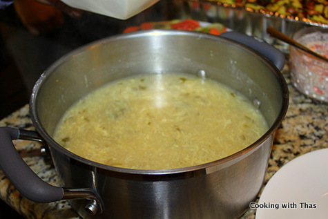 sweet corn chicken soup