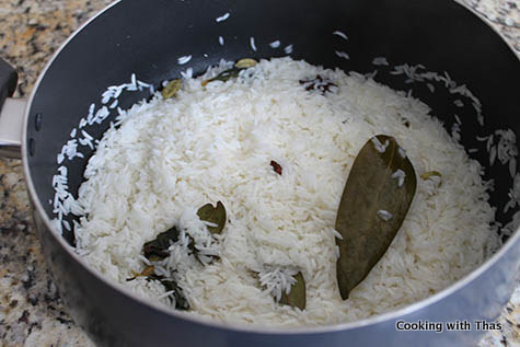 cooking basmati rice