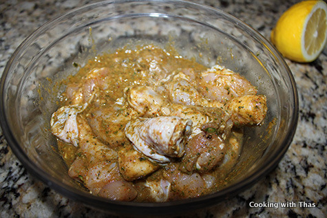 marinated chicken