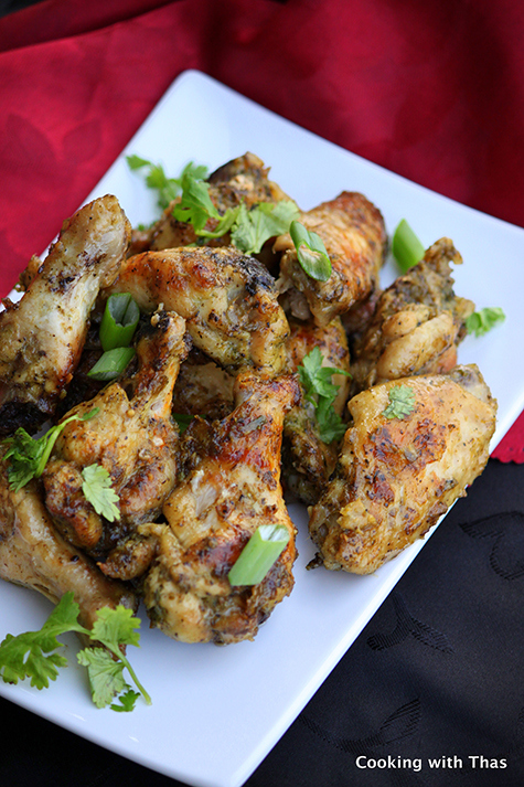 Chicken wings Asian style