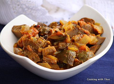 Eggplant in Tamarind sauce