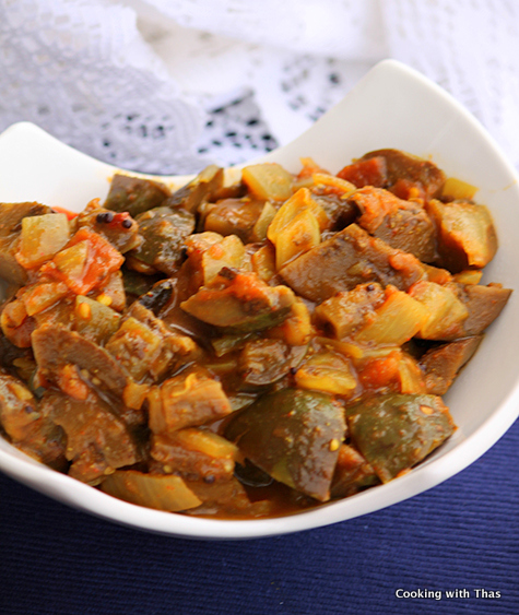 Eggplant pulikari