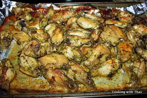 baked chicken wings