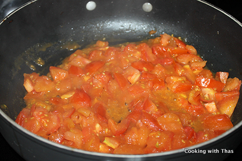 cooking tomatoes
