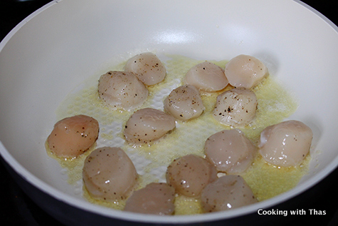 making scallops