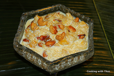 Mango vermicelli payasam