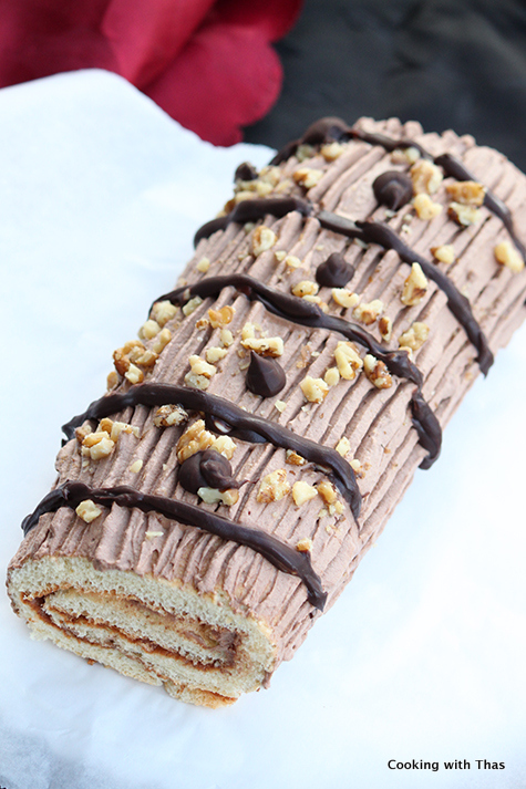 chocolate swiss roll