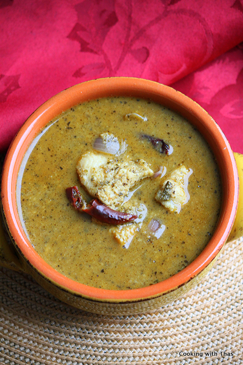 fish in curry leaf gravy