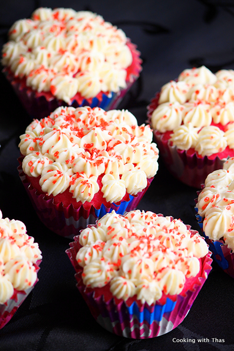Red Velvet-Cupcakes