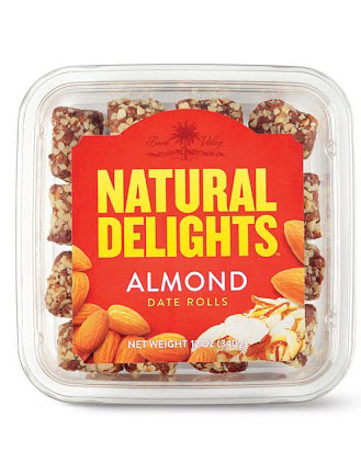 Natural Delights Almond Date Rolls