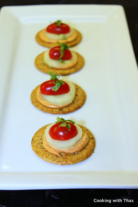 Cracker appetizer