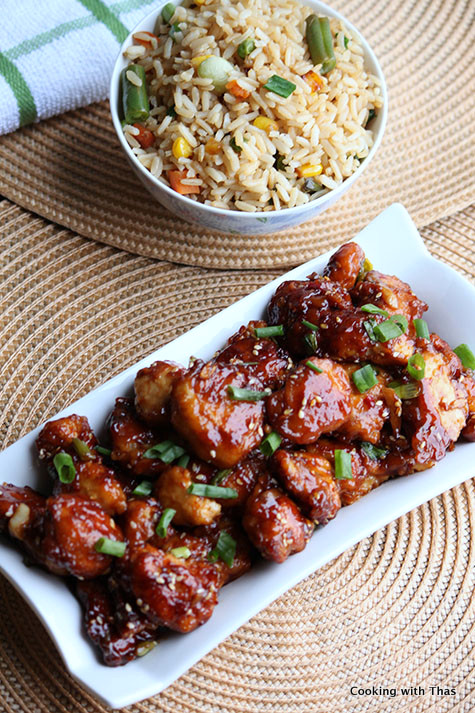 sesame-soy chicken