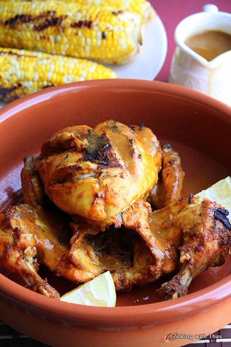 Grilled Whole Chicken