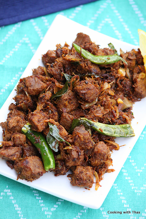 Kerala Beef Stir fry